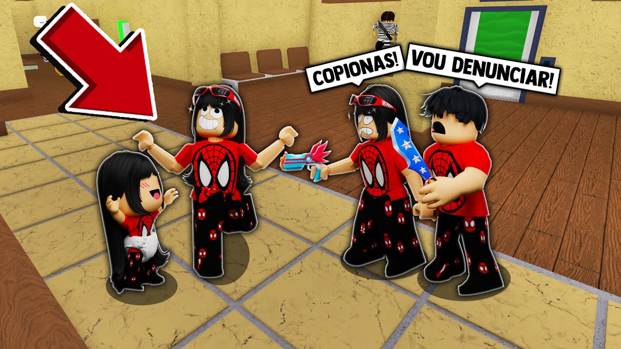 COPIAMOS CASAL E NOS DENUNCIARAM! MM2! ft. @pietragamesyt