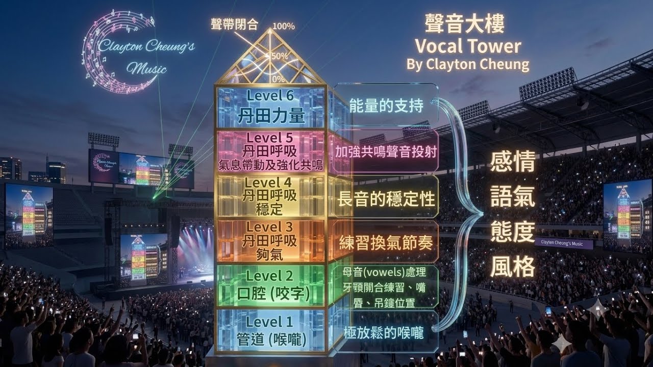 如何建立你的聲音大樓，從而有效地不斷進步！