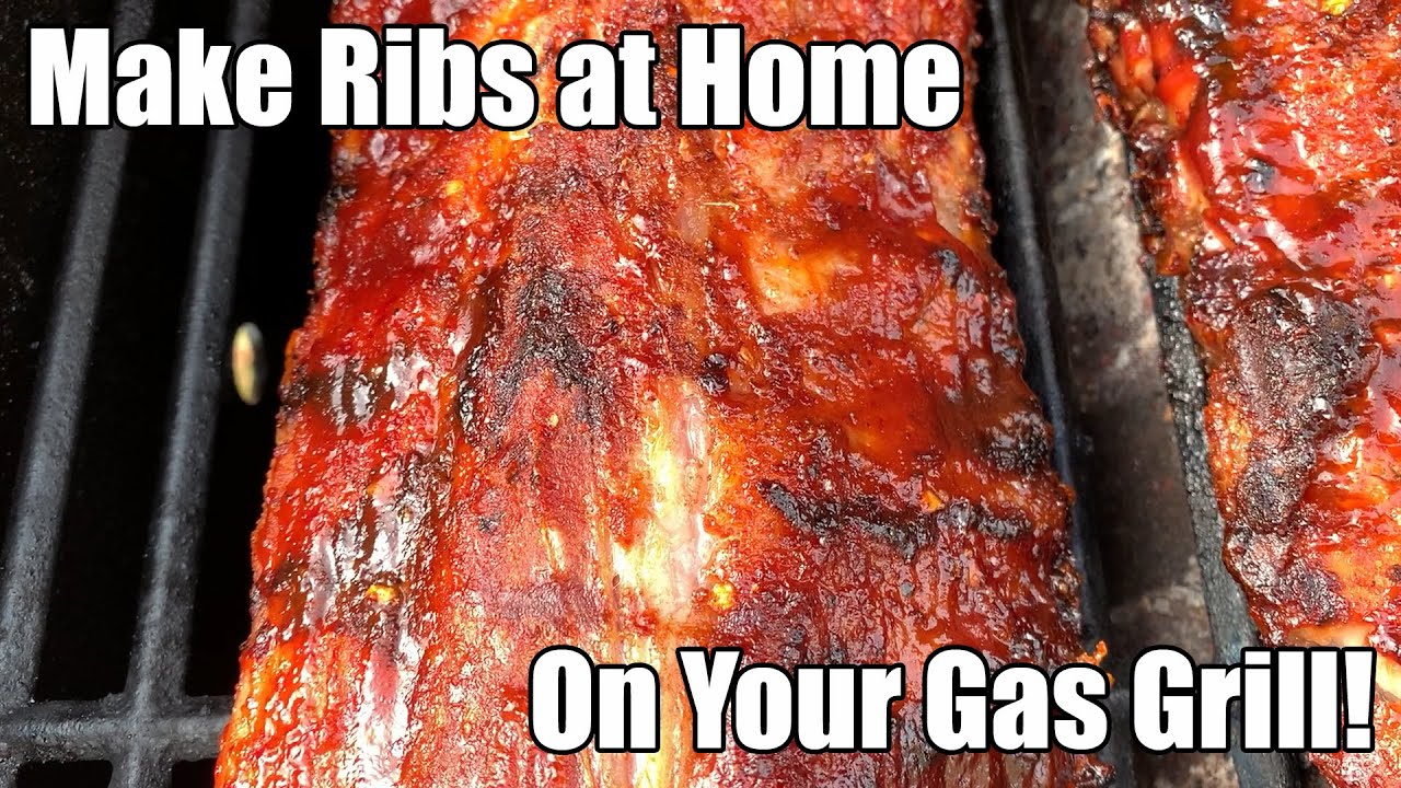 How to BBQ Ribs at Home on Your Gas Grill!