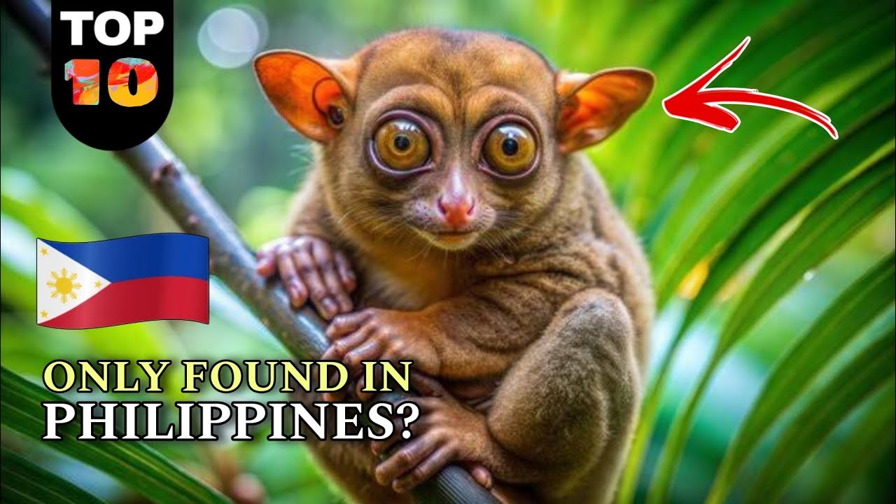 Top 10 RARE Animals Only Found in the Philippines