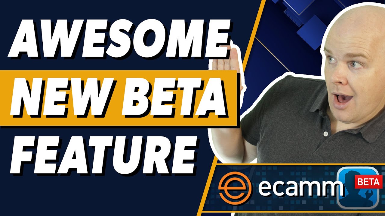 #EcammLive 3.10 Beta 8 includes AUTOMATION!
