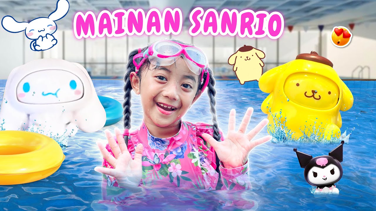 MAMA KAGET SAMANTHA JAGO BANGET BERENANG !! DAPET HADIAH SANRIO !!