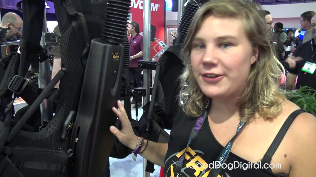 NAB 2015 NEW Easyrig Vario 5 with Gimbal Rig Vest