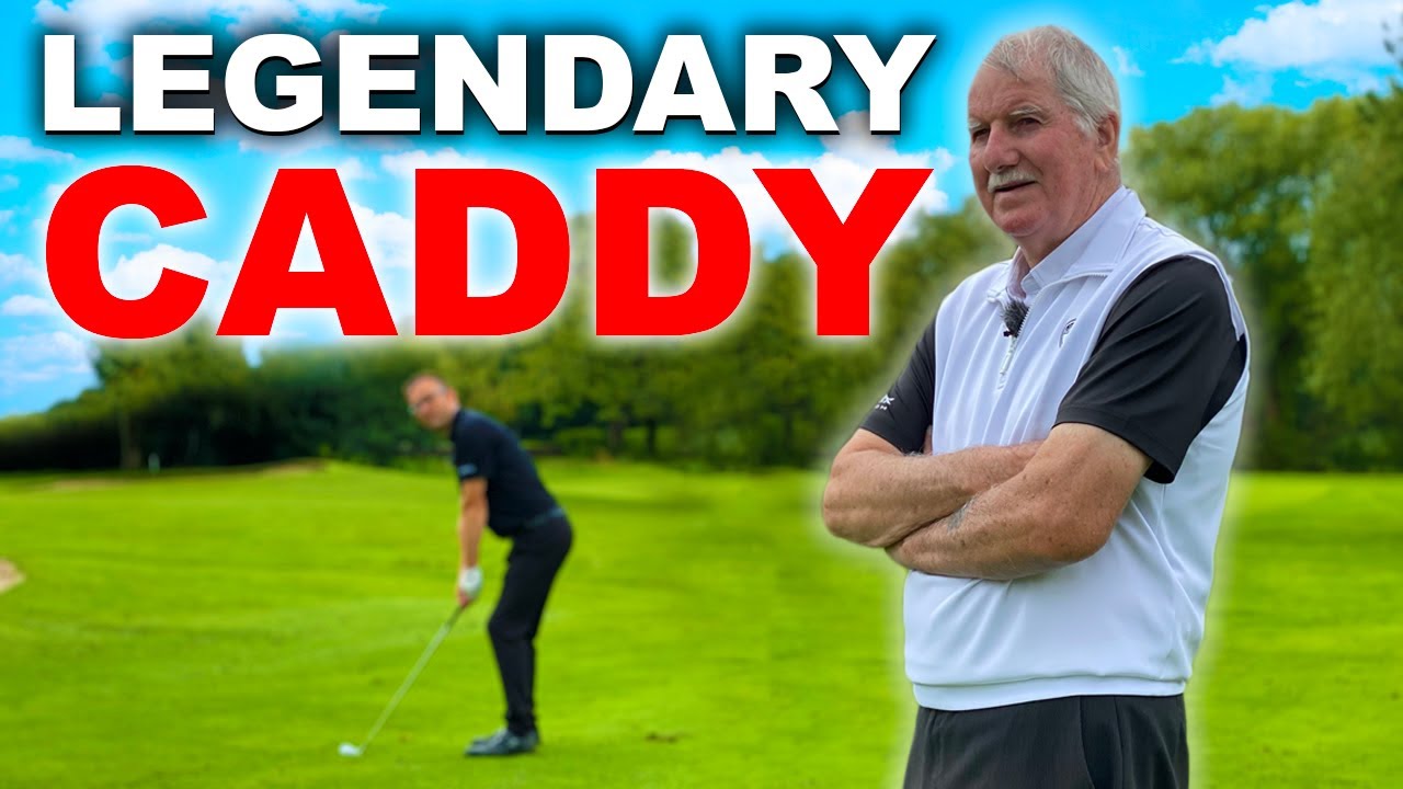 OLD GOLFER WITH 70 YEARS EXPERIENCE CADDIES FOR ME!