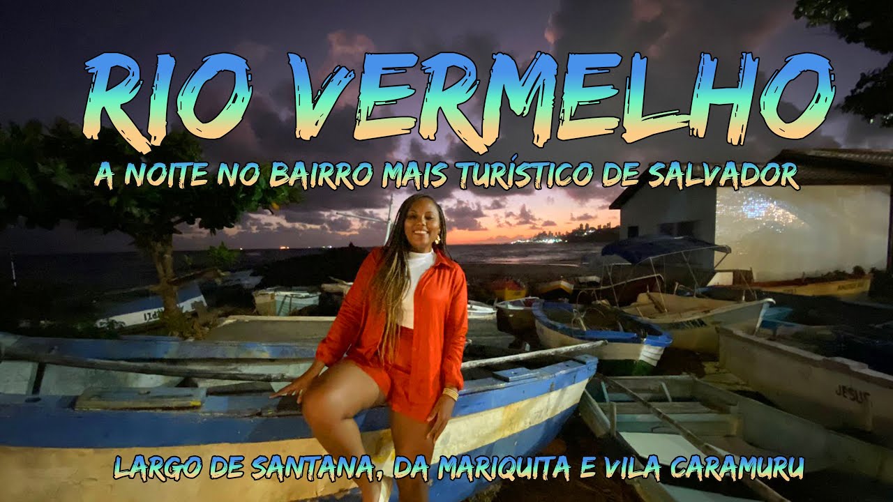 A NOITE do RIO VERMELHO a mais ANIMADA de SALVADOR