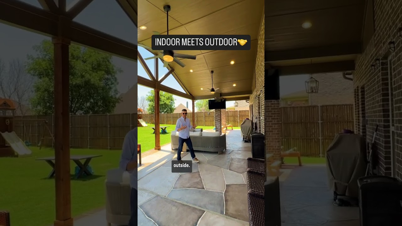 Backyard Outdoor Living Room Ideas✨ #patio #outdoorliving