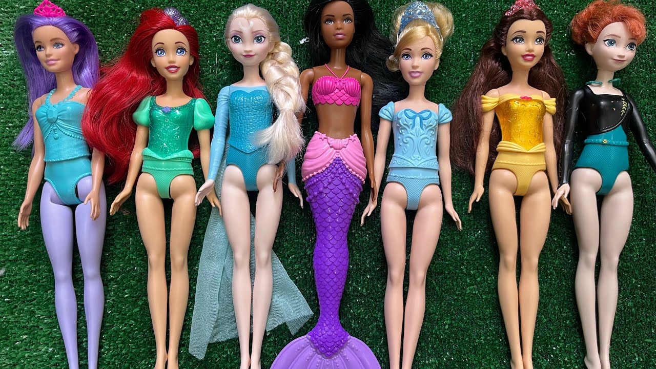 99 Minutes Disney princessesCollectionASMR Satisfying Unboxing I Disney
