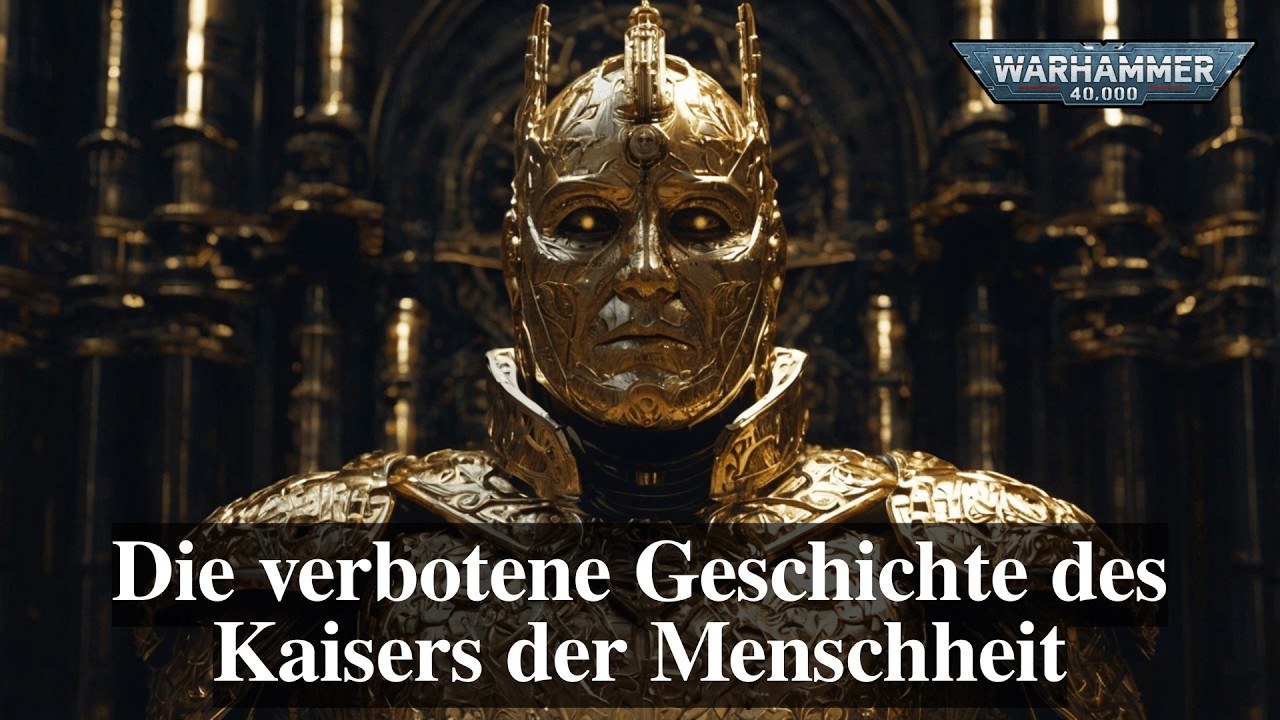 Der Imperator der Menschheit: Verbotene Geschichte von Geburt bis Goldener Thron |Warhammer 40k Lore