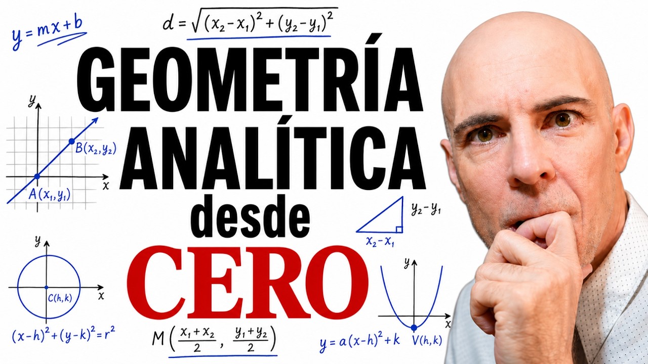 APRENDE GEOMETRÍA ANALÍTICA DESDE CERO