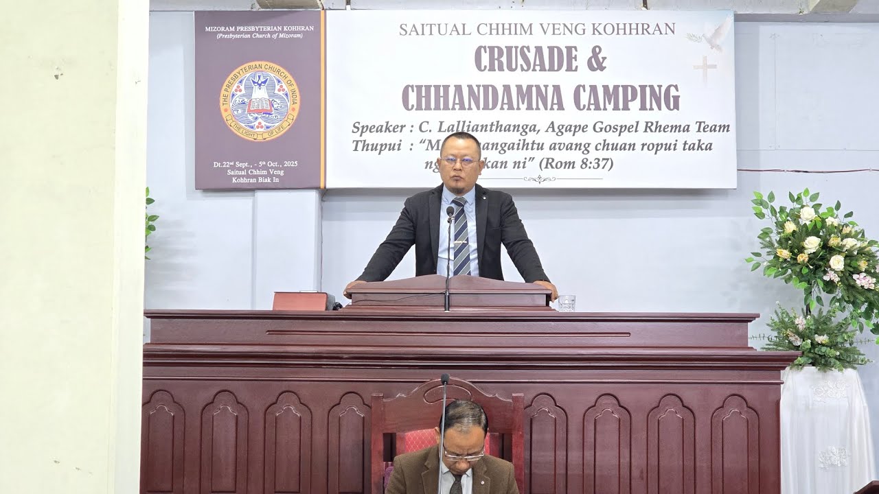 Mahni Kraws.C.Lallianthanga(Thangtea)Agape Gospel Rhema Team.Synod Revival