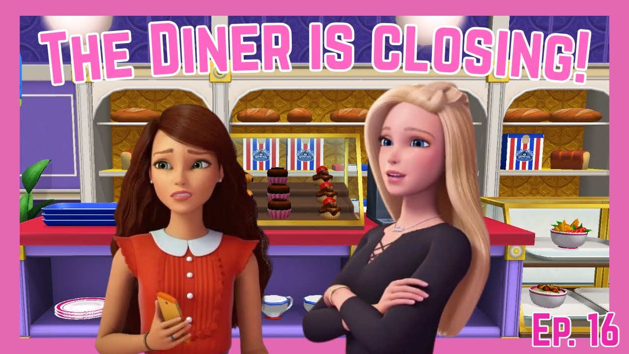 EP 16. THE DINER IS CLOSING!!! + New Uniform!? | Barbie Dreamhouse Adventures App