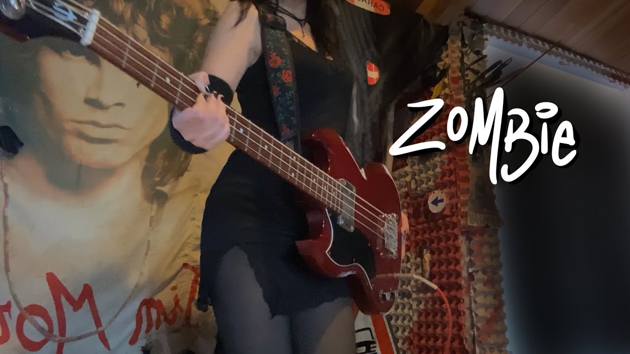 Zombie - The Cranberries (Bass Cover by fklucy) #basscover #goth #thecranberries