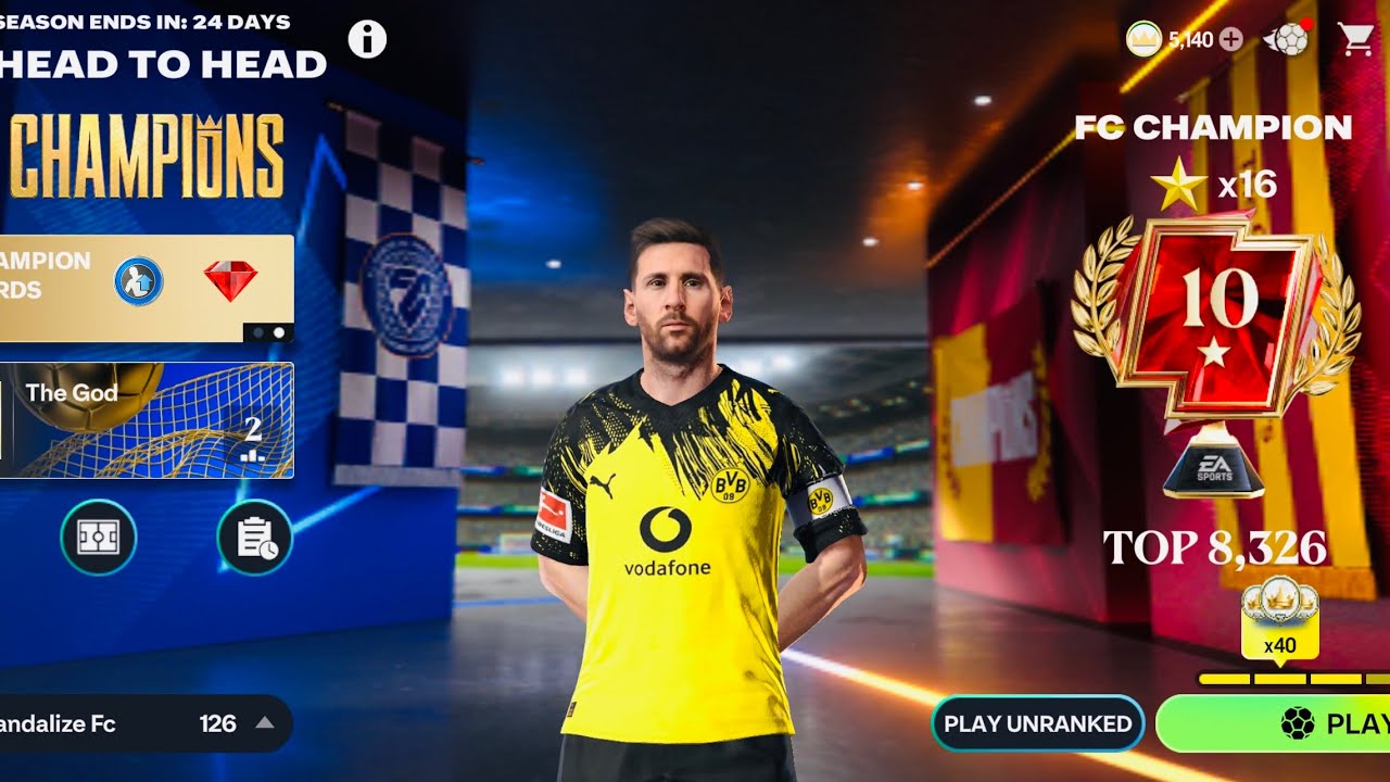 Fc Mobile Head To Head Gameplay🥶Road To 19⭐️