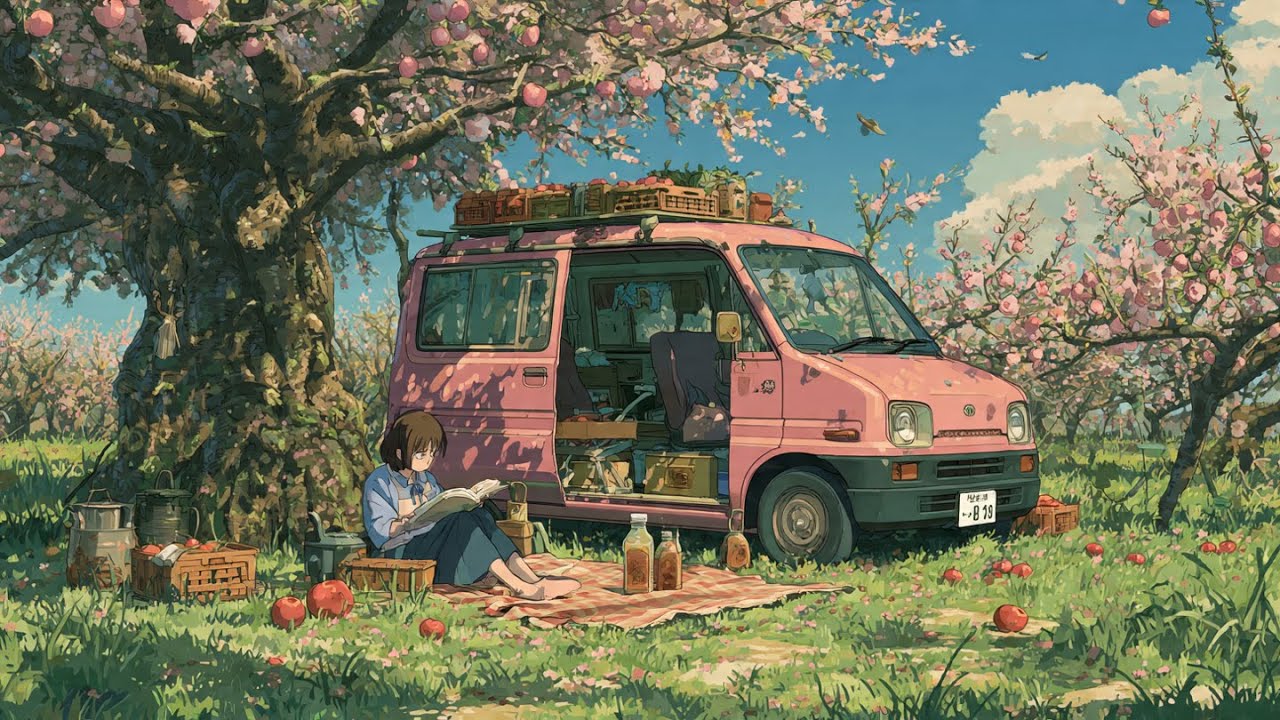 🚐 Road Trip Lo-fi | Cozy Van Life Chill Mix | Nonstop Study & Relax Beats