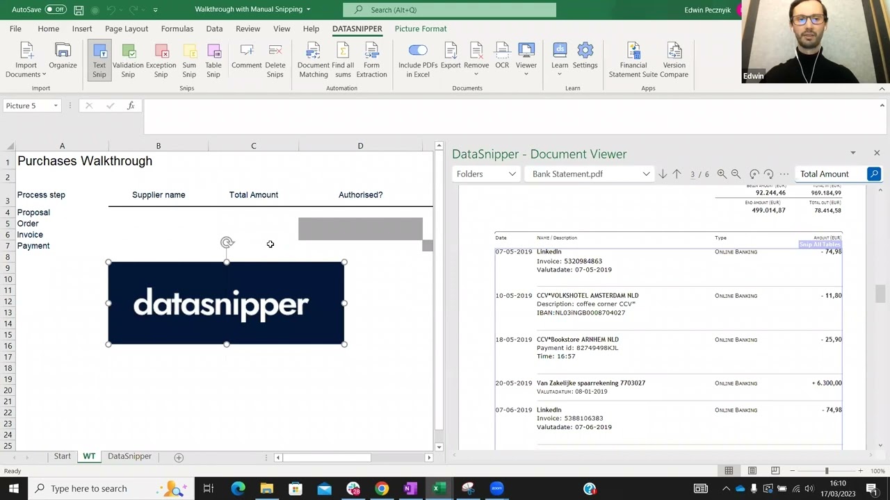 DataSnipper v5.0 - March 17