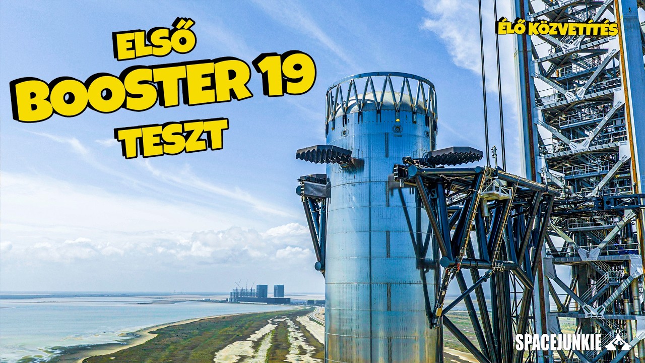 Első Booster 19 teszt? 🤔! SPACEJUNKIE
