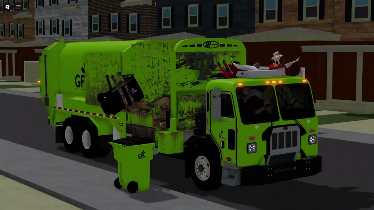 Roblox GFL Enviromental Peterbilt 520 Labrie Expert On trash