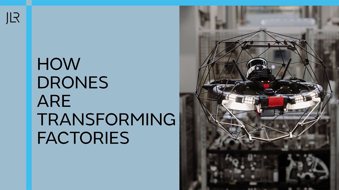 How Drones Are Transforming JLR’s Factories