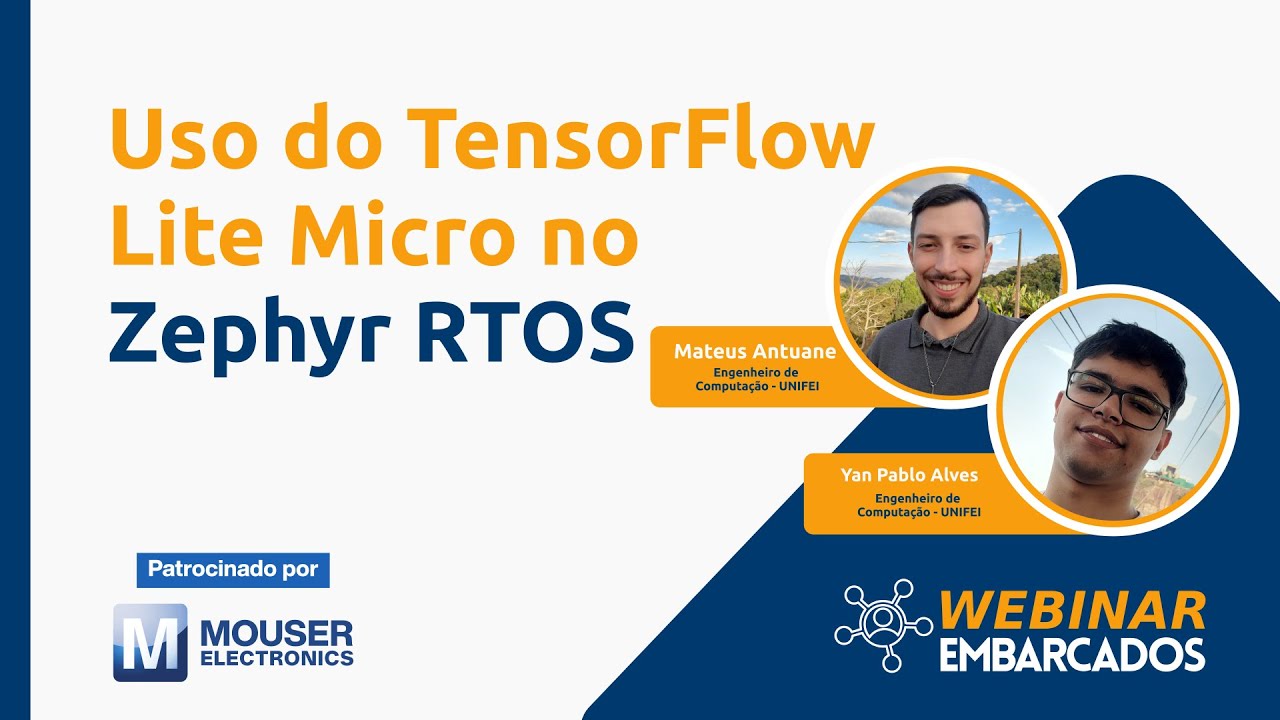 Webinar: Uso do TensorFlow Lite Micro no Zephyr RTOS