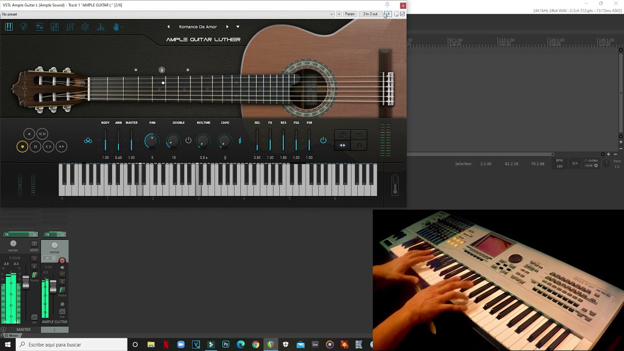 AMPLE GUITAR L  | Demo |  Guitarra Española : Malagueña (Albeniz)