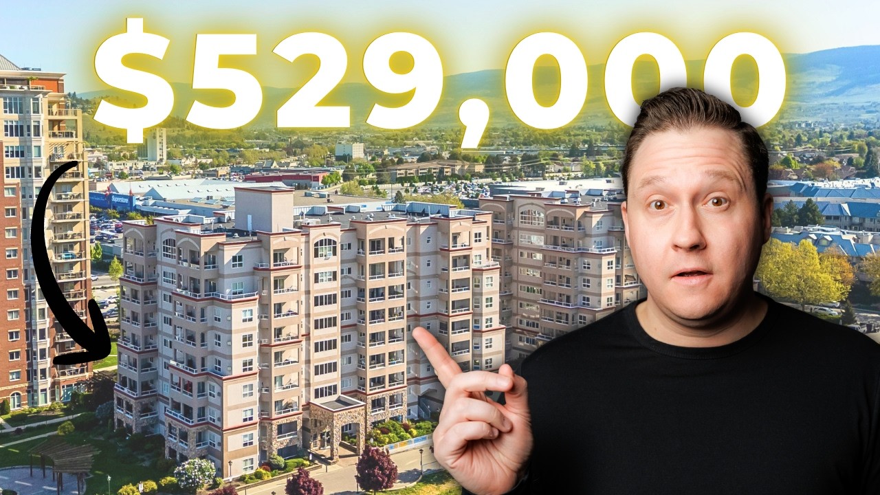 Inside a 2 Bedroom Kelowna, BC Condo With the BEST Location in the City