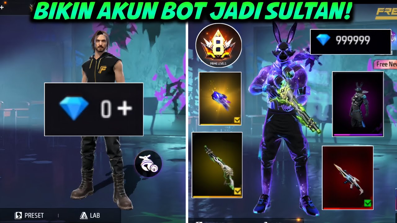 GW BUAT AKUN BARU, TERUS GW JADIIN AKUN SULTAN TOP UP JUTAAN?