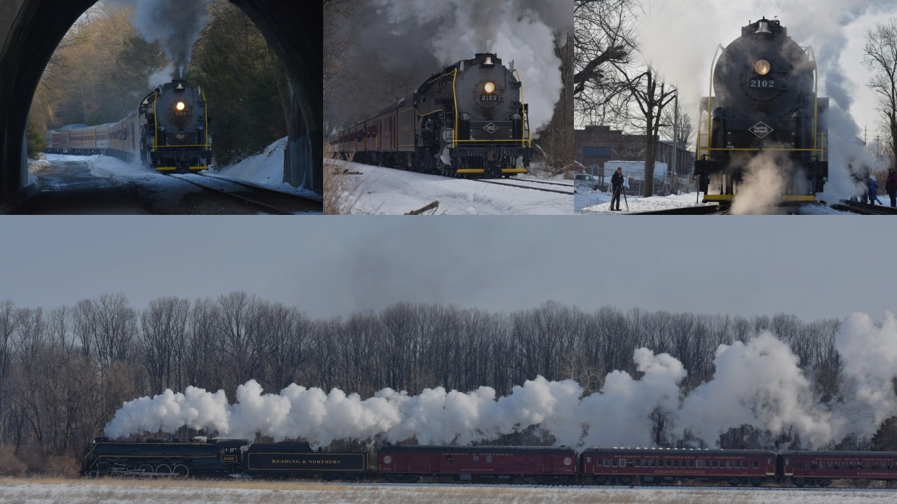 Winter Rambles to Jim Thorpe: Reading and Northern 2102
