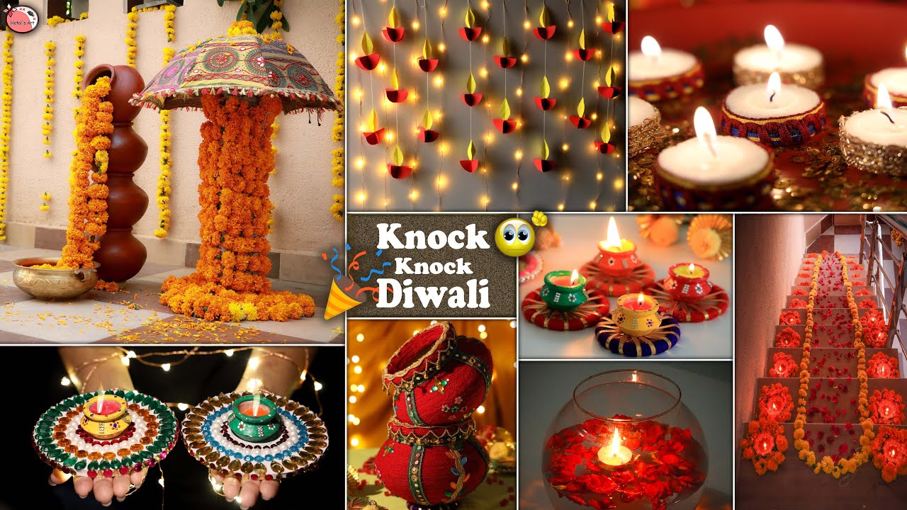 Knock Knock!! Diwali Celebration DIY Ideas - Decor Your Home With Hetal's Art || Part- 1