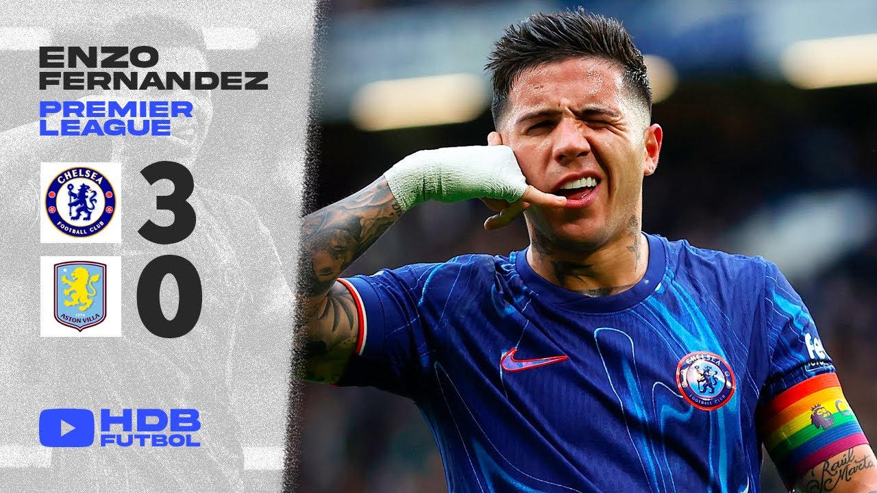 𝑬𝒏𝒛𝒐 𝑭𝒆𝒓𝒏𝒂𝒏𝒅𝒆𝒛 vs 𝑨𝒔𝒕𝒐𝒏 𝑽𝒊𝒍𝒍𝒂 | He scored a GOAL leading Chelsea's midfield 🔥
