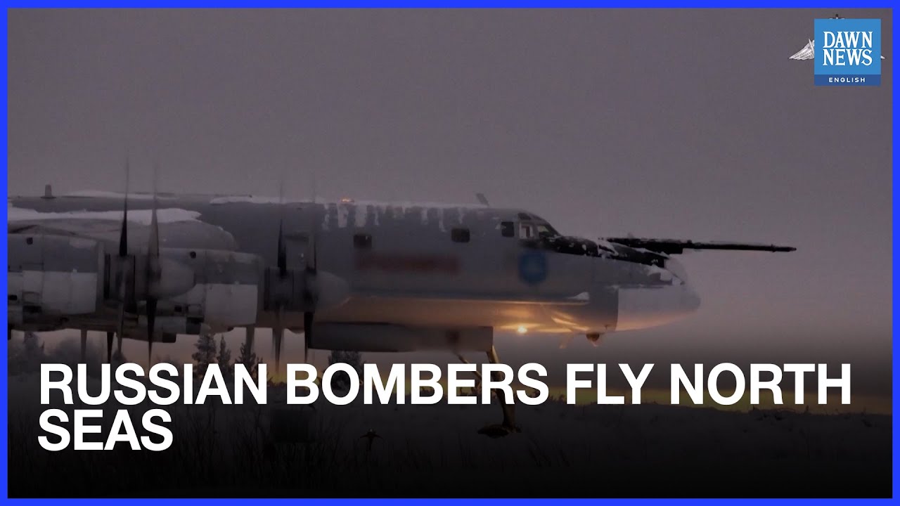 Russian Bombers Conduct flights over Barents and Norwegian Seas | Dawn News English