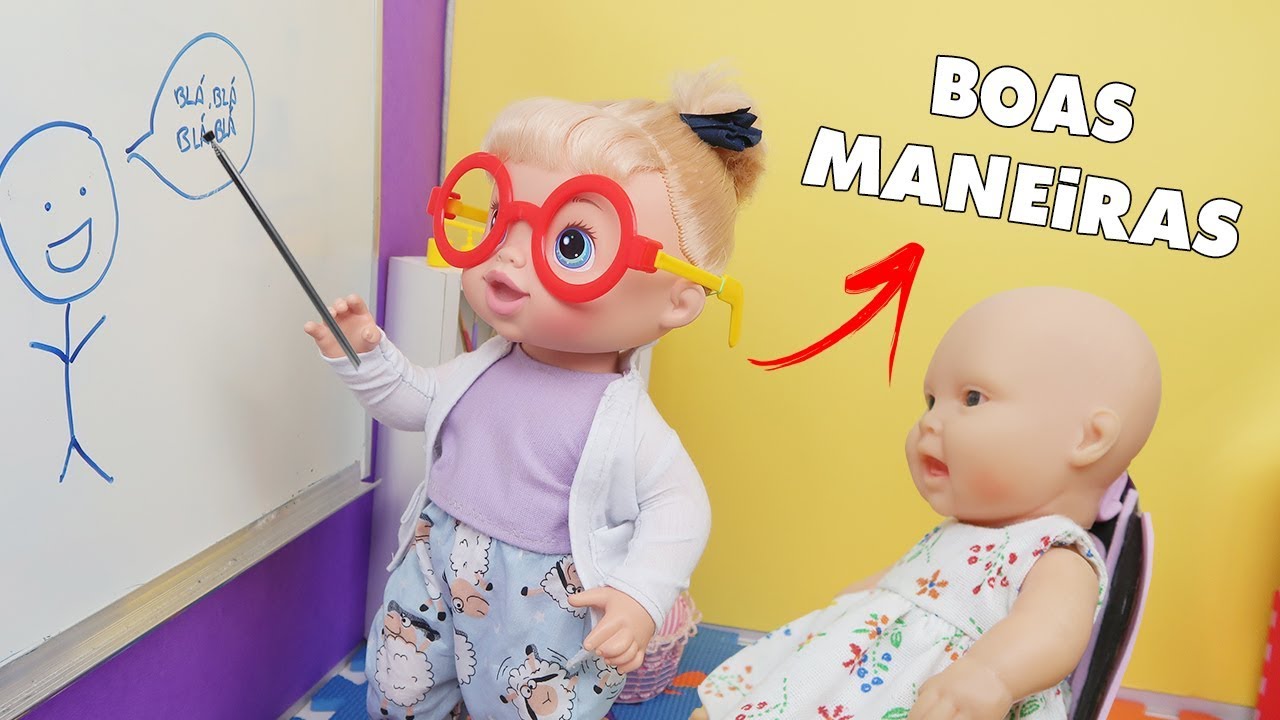 Uma Aula de Boas Maneiras - Lilly Doll