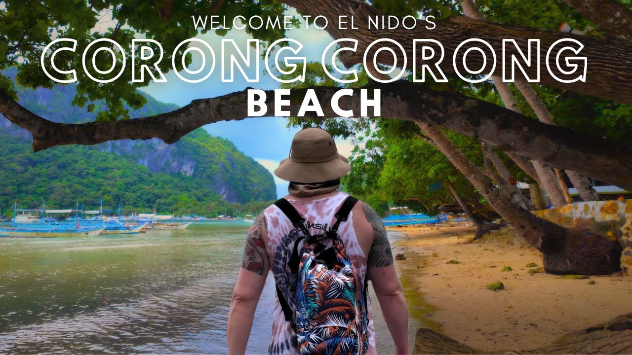 Another Paradise Beach Discovered! | El Nido Corong Corong Beach