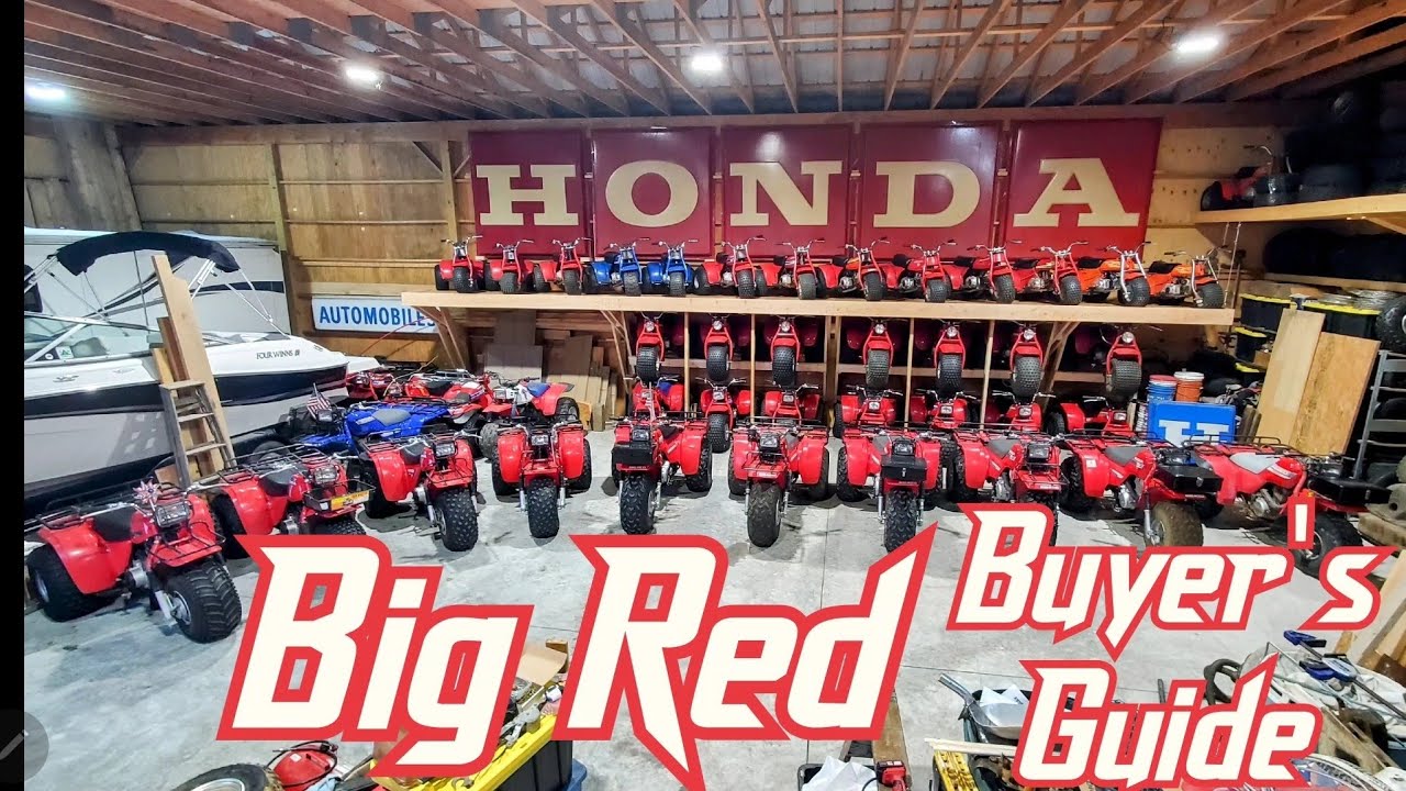 HONDA BIG RED BUYER'S GUIDE - What to look for when you're buying an ATC200E, ATC200ES, or ATC250ES