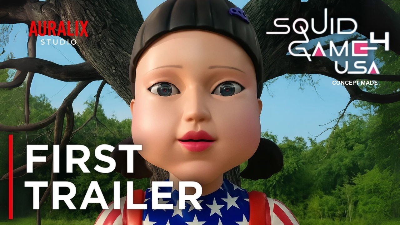 Игра в кальмара: 4 сезон (2026) | США | Новый трейлер | Netflix (фанатская работа)