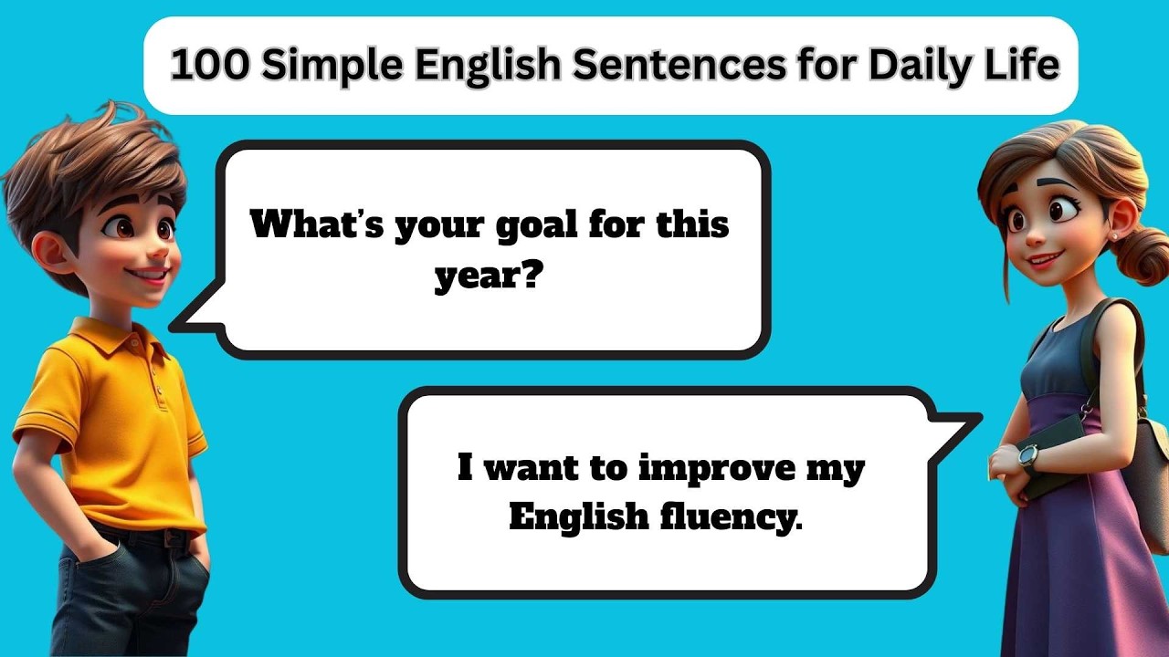 English Listening Practice for Start Learning English (A1-A2 Level)