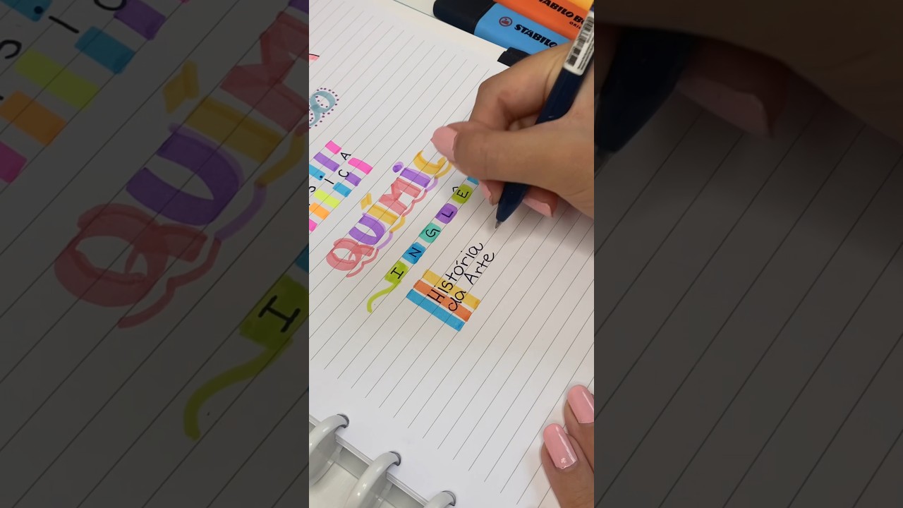 ⚠️⭐️ TÍTULOS FACEIS E BONITOS | Ideias de Titulo para Caderno 