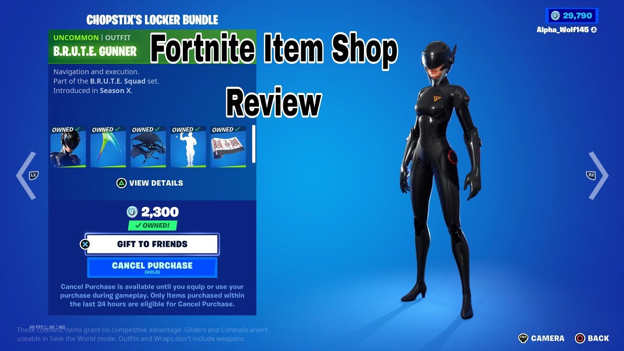 Fortnite: Item Shop Review [September 30th, 2023] ChopStix's Locker bundle is here