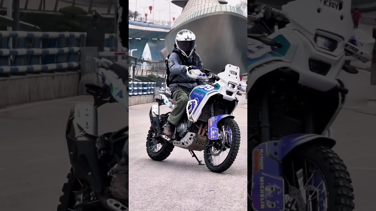 Кастомизированный CFMOTO 450 MT #мотоцикл #легкиймотоцикл