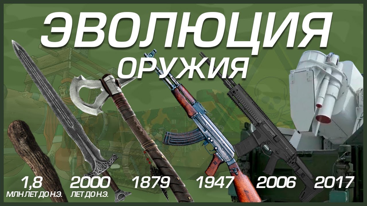 ЭВОЛЮЦИЯ ОРУЖИЯ