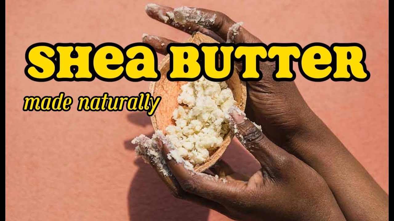 How ORGANIC SHEA BUTTER is Made Naturally in Ghana, The Traditional Way 🌞(Full Step By Step Process)