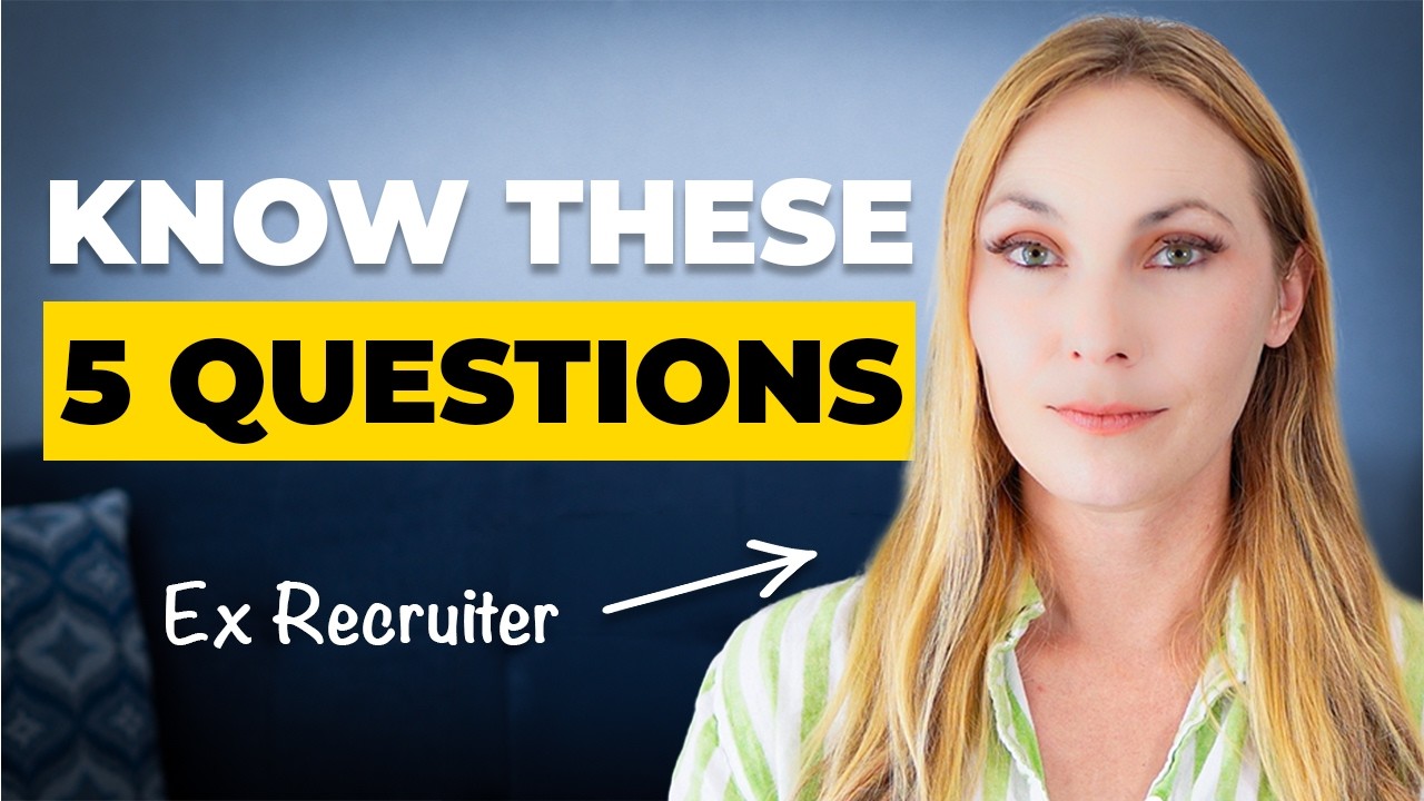 5 Interview Questions Every $150,000+ Job is Asked | Interview Preparation