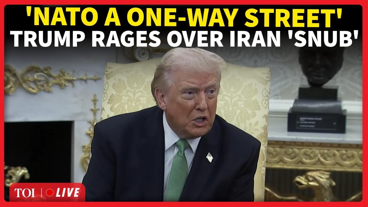 Trump LIVE: 'NATO Failed The Iran Test': Trump Lashes Out At Allies Over Iran War Rebuff