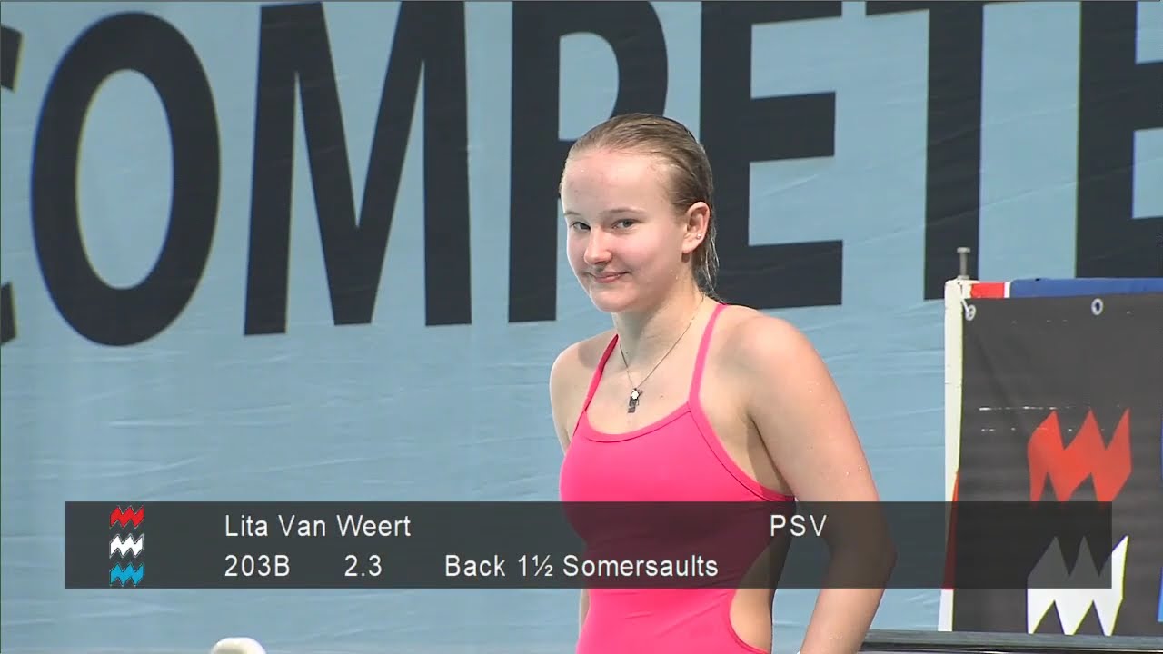 Girls A 1m final - Eindhoven Diving Cup 2025