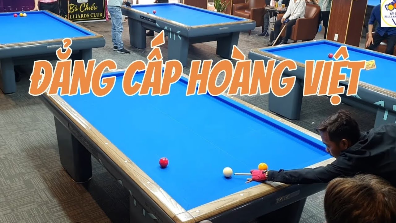 Bida cadre 71/2 HOÀNG VIỆT gặp DŨNG REPEAT trận đấu hấp dẫn giải mở rộng cúp BÀ CHIỂU