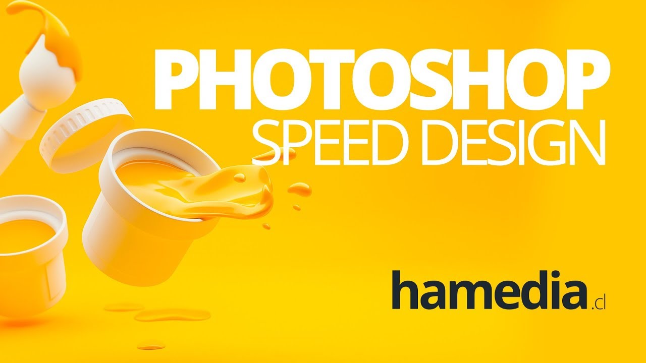 Photoshop Speed Design, Square Flyer