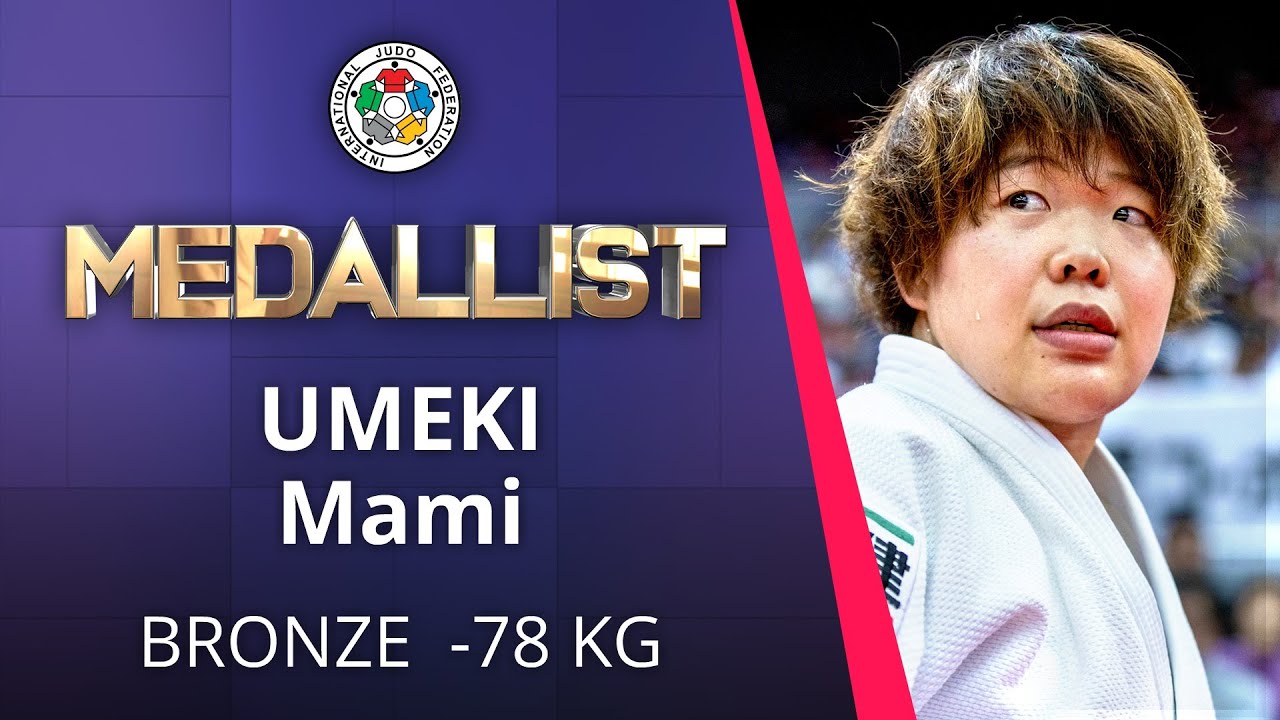 UMEKI Mami Bronze medal Judo World Judo Championships Seniors Hungary 2021