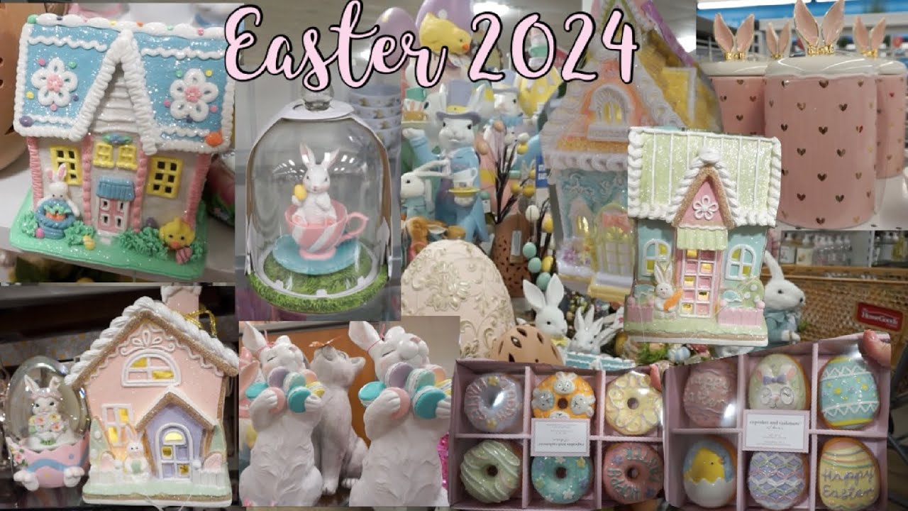 Easter Decor!!! 2024!  Home Goods, Marshalls, TJ Maxx, & Ross