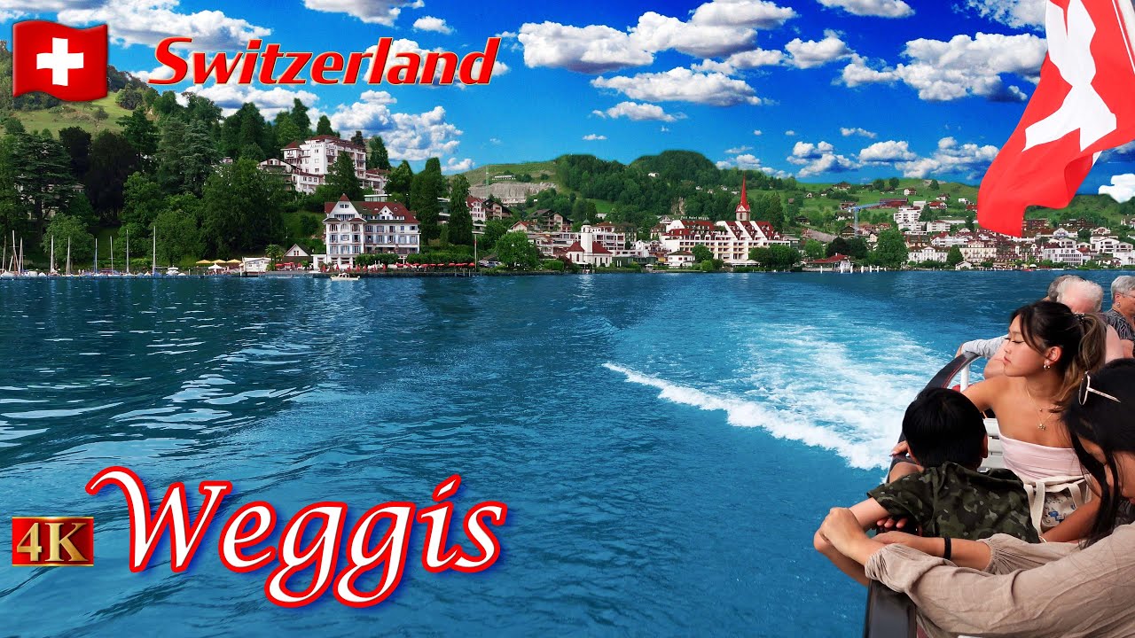 Weggis 🌺 Most Beautiful Villages in Switzerland 🇨🇭 2023