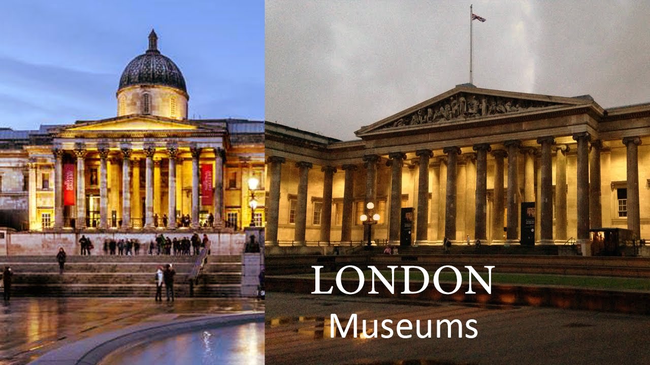 UK | LONDON - The British Museum, The National Gallery, Christmas 2024, 4K Ultra HD