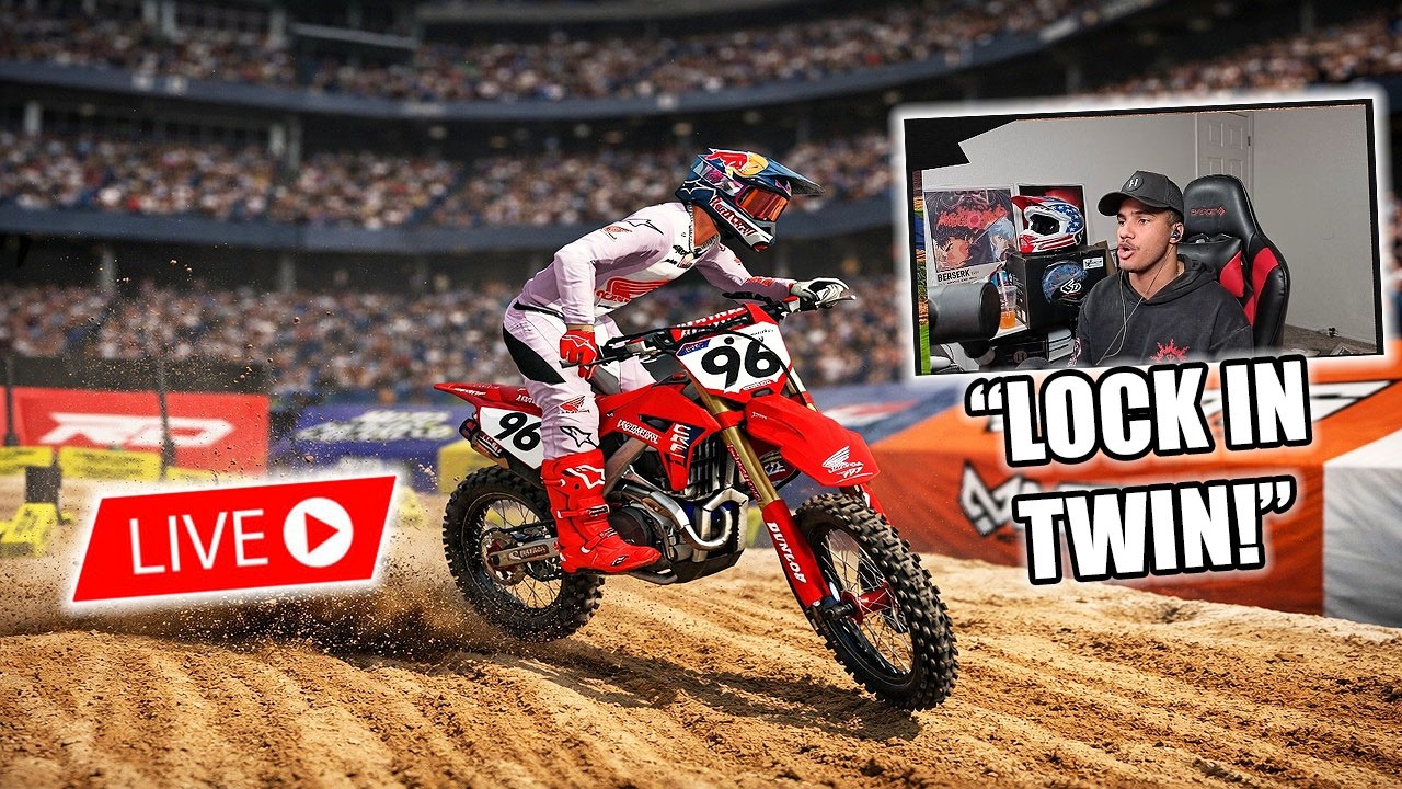 🔴 LIVE – RACING CBR RANKED Supercross W/ Viewers in MX BIKES!